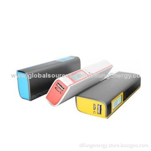 Portable Mobile Chargers for Samsung with 9,000mAh Lithium Battery, 2.1A Output LCD Display